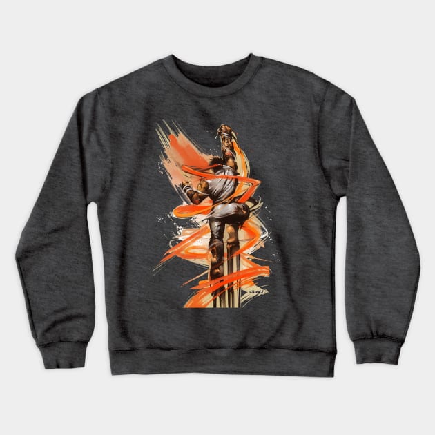 Power Uppercut Crewneck Sweatshirt by ghori